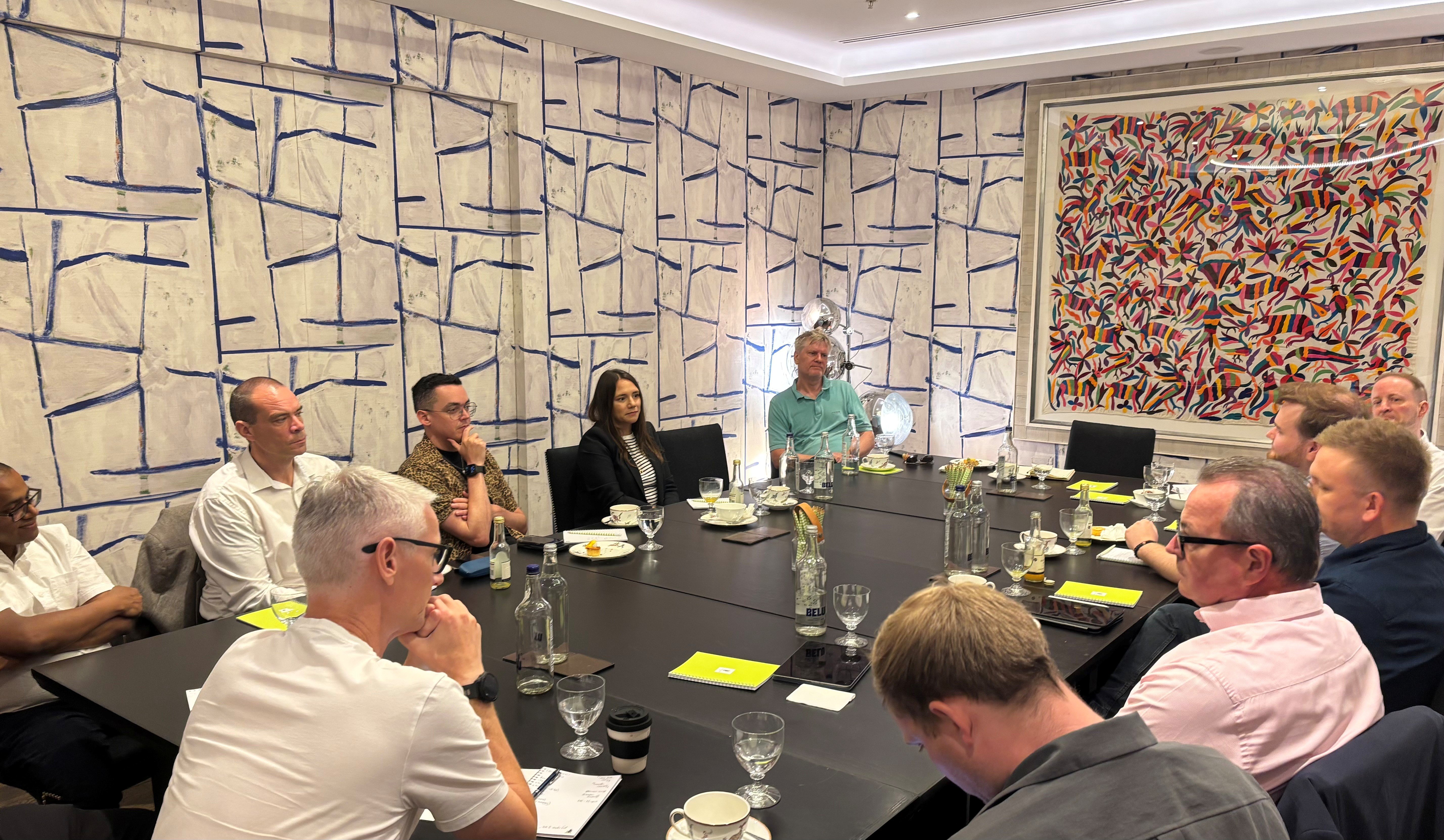 Attendees at the roundtable
